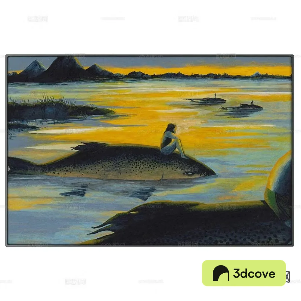 NC Design decorative painting figure painting hanging painting