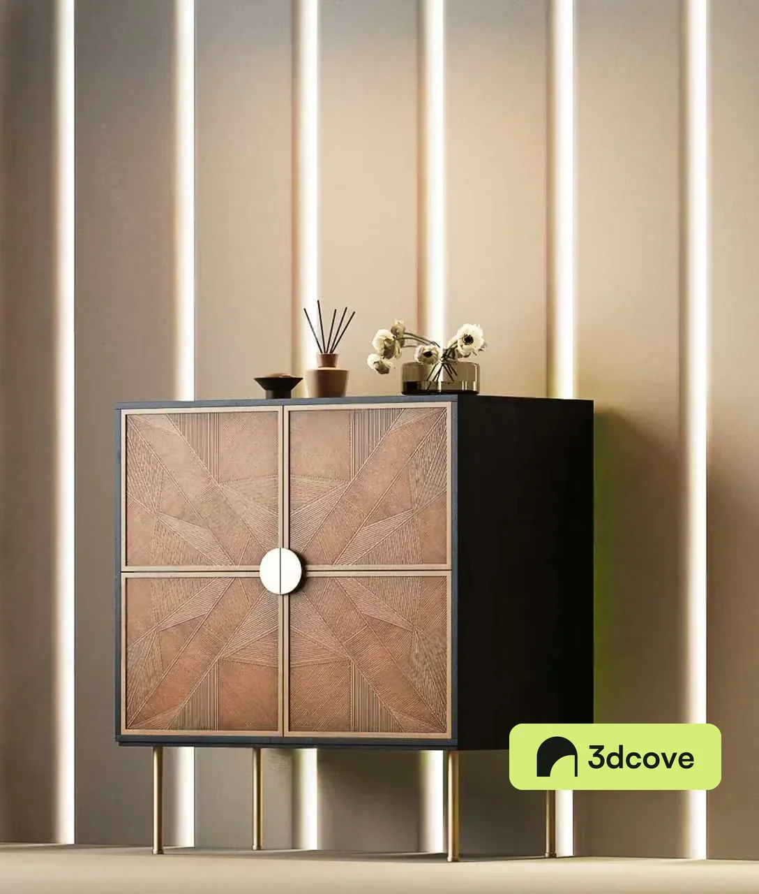 Mid-Century Modern Cabinet
