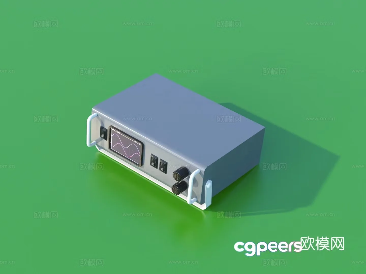Electronic instrument Experimental instrument 3D model