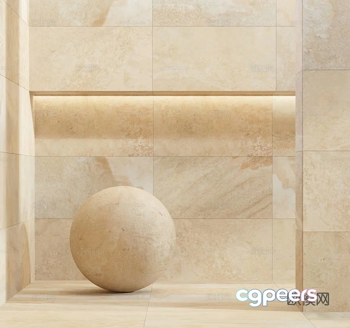 marble slate luxury stone 3d model