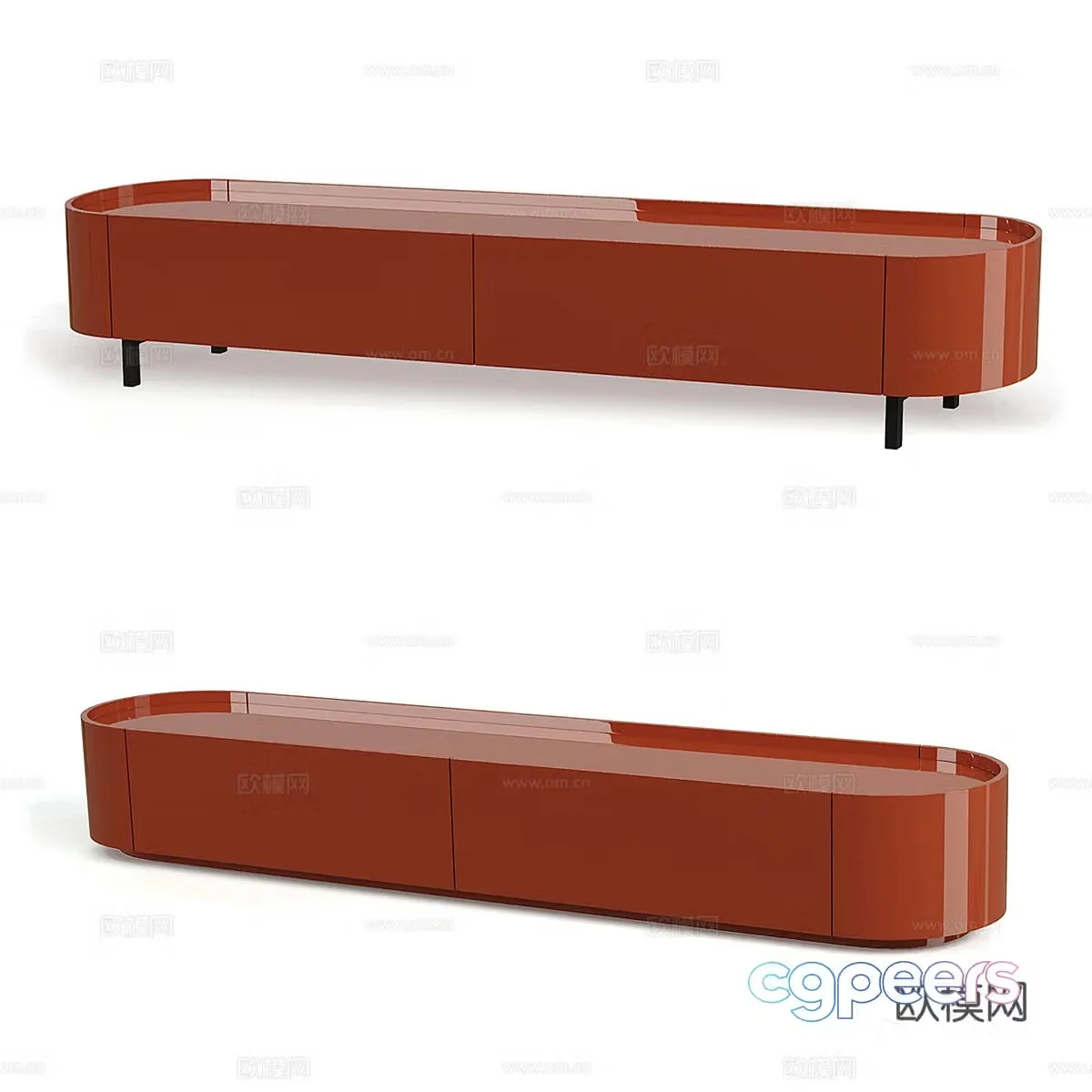 Modern TV cabinet 3d model