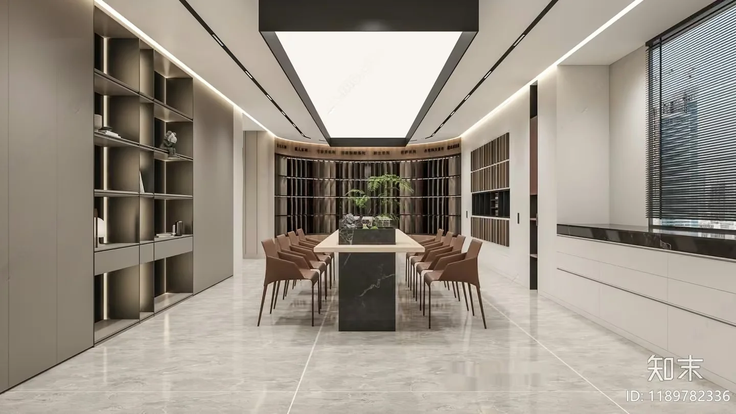 Modern Dining Room 3D Model – 23127 – VRAY Render