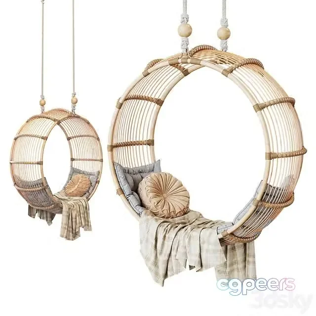 3ds Max Free – Hanging Chair (round)