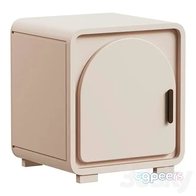3ds Max Free – Sideboard Josiah Nightstand