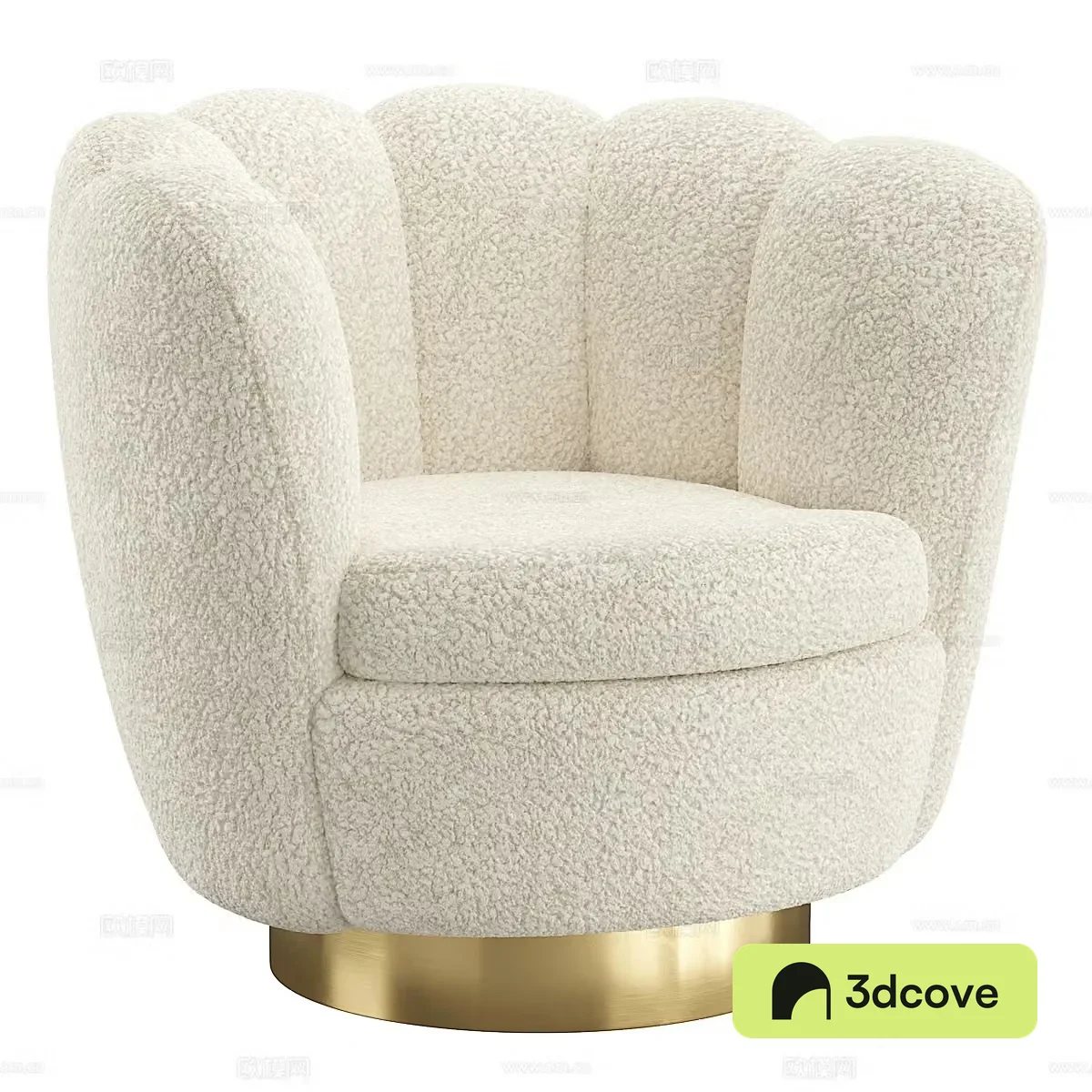 Modern Italian light luxury Mirage Eichholtz casual sofa 3D model