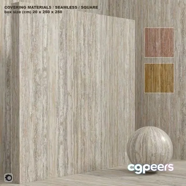 3ds Max Free – Material (seamless) – stone, travertine set 123