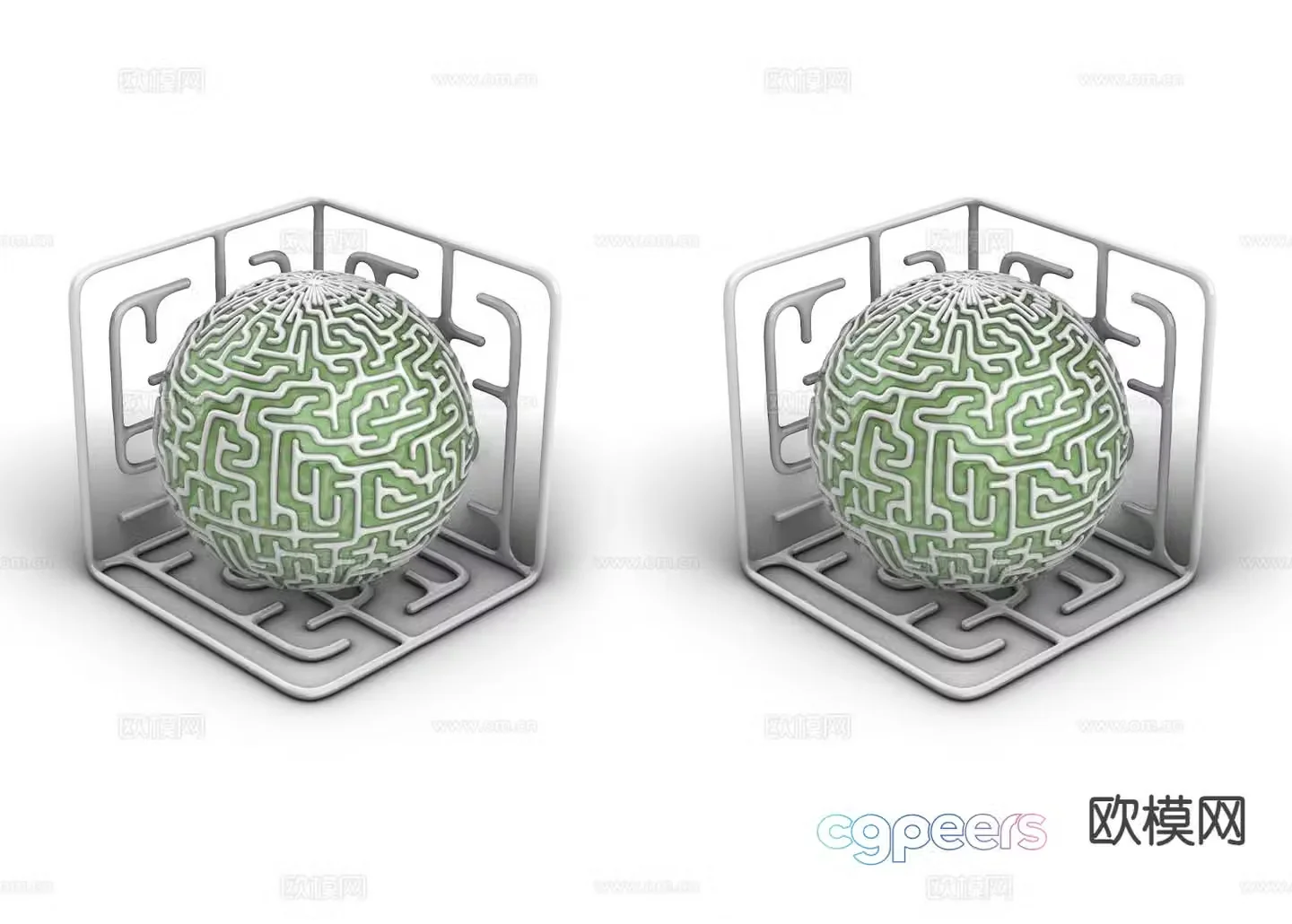 Maze children’s toys maze sketch 3d model