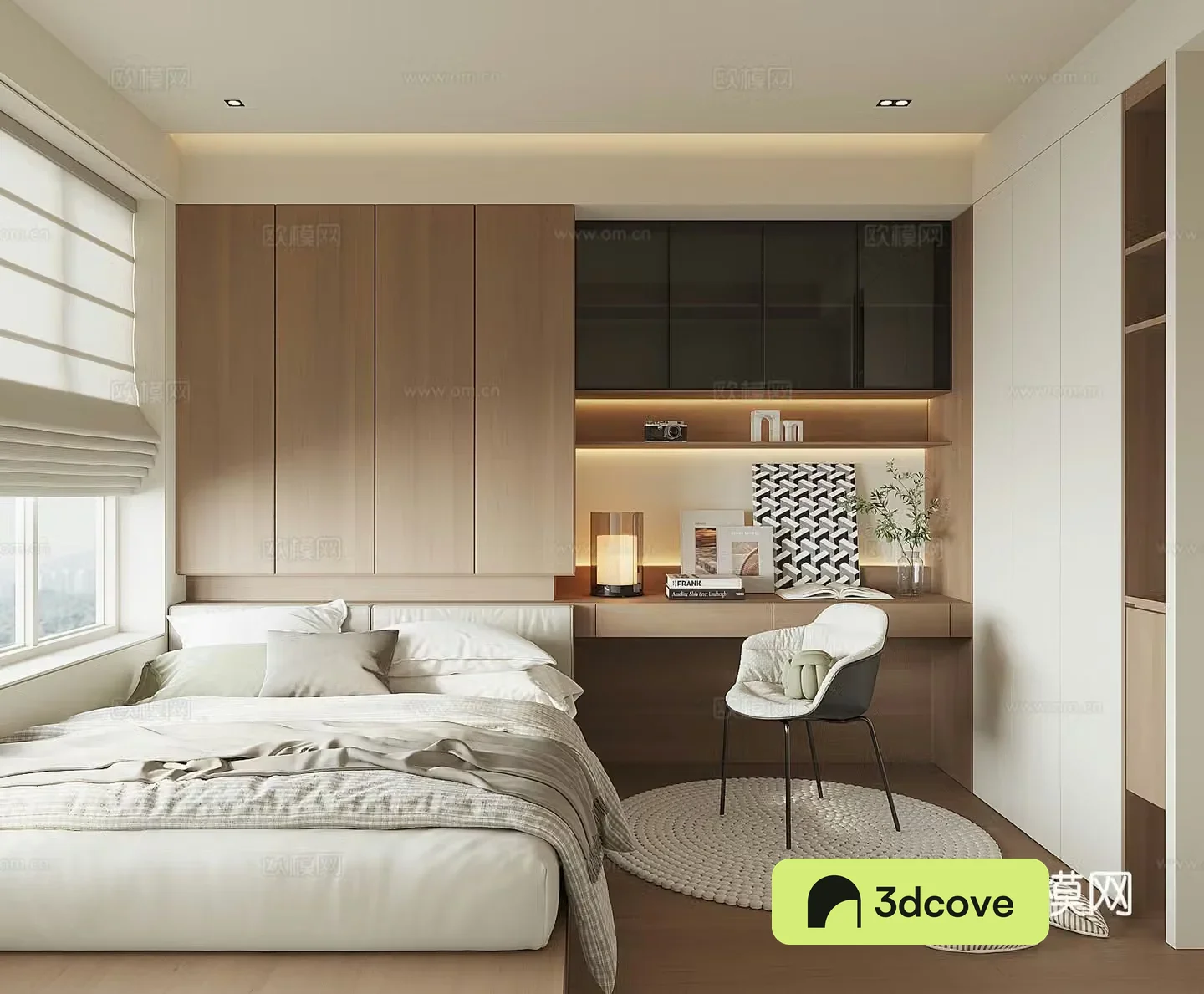 Modern tatami bedroom