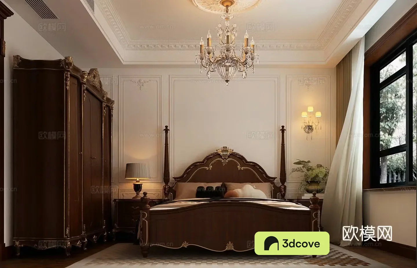 American style bedroom master bedroom