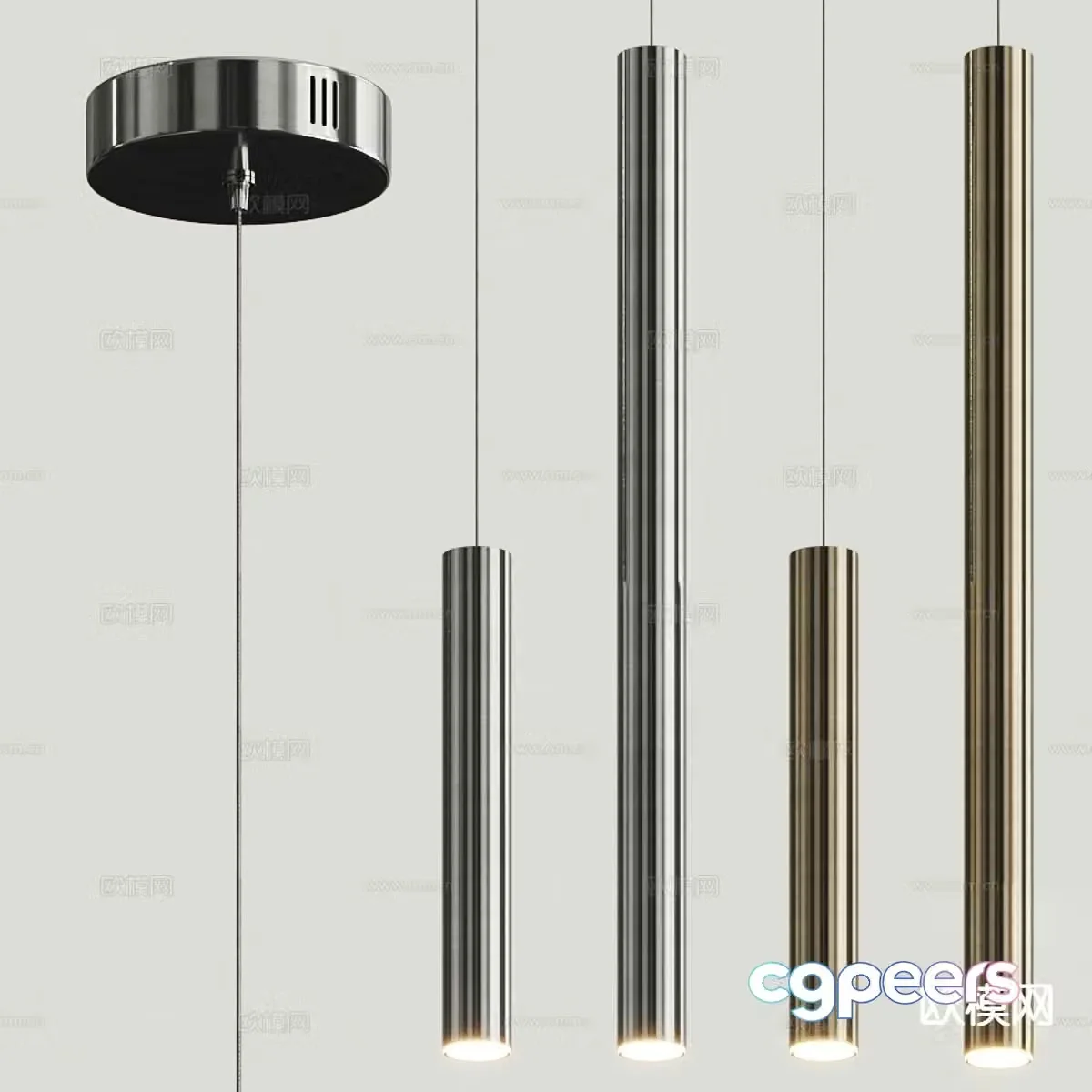 Creative chandelier 3d model