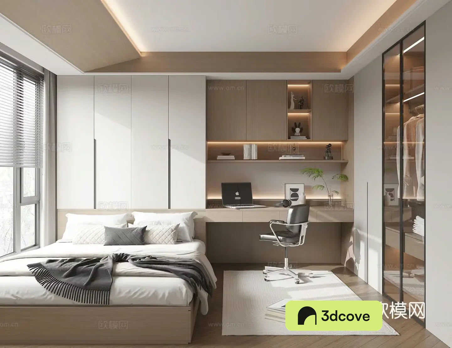 Modern tatami bedroom
