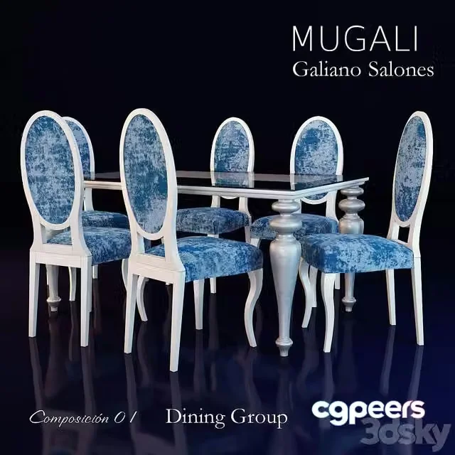3ds Max Free – Mugali Galiano Salones