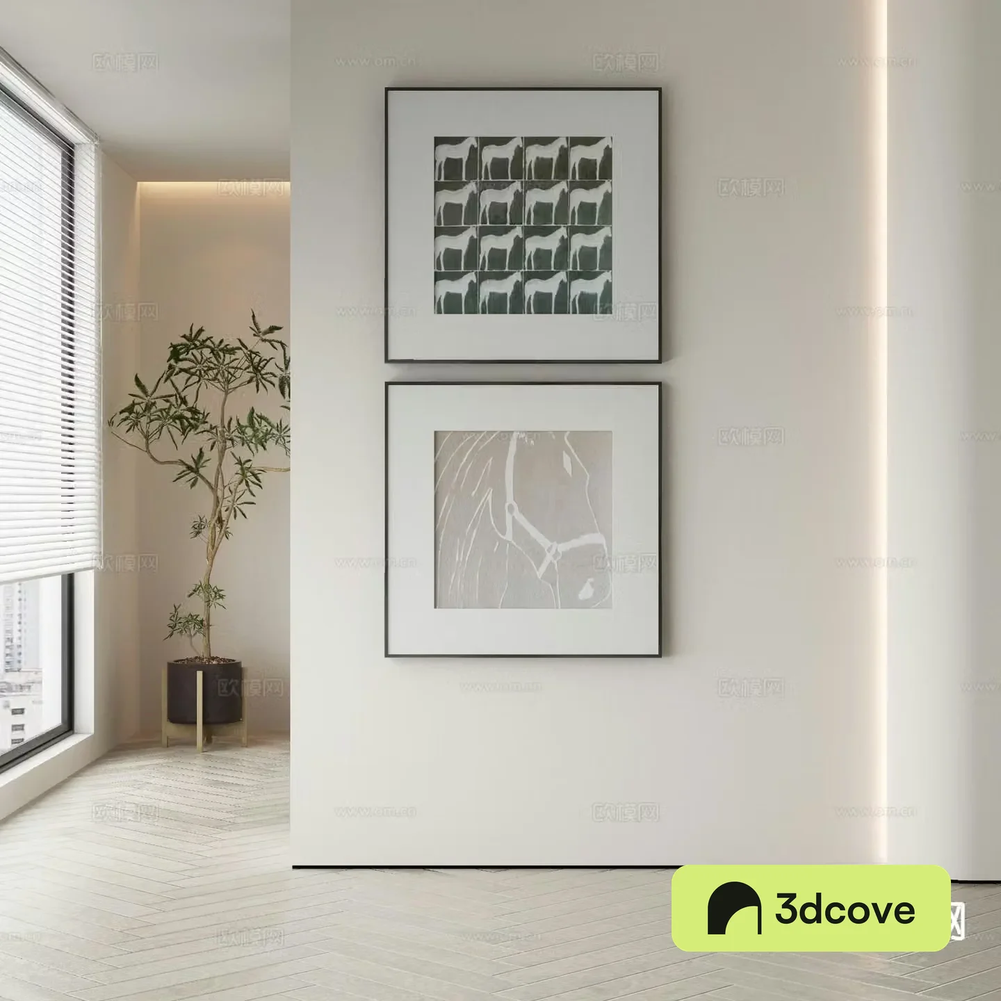 Modern art painting texture painting decorative painting