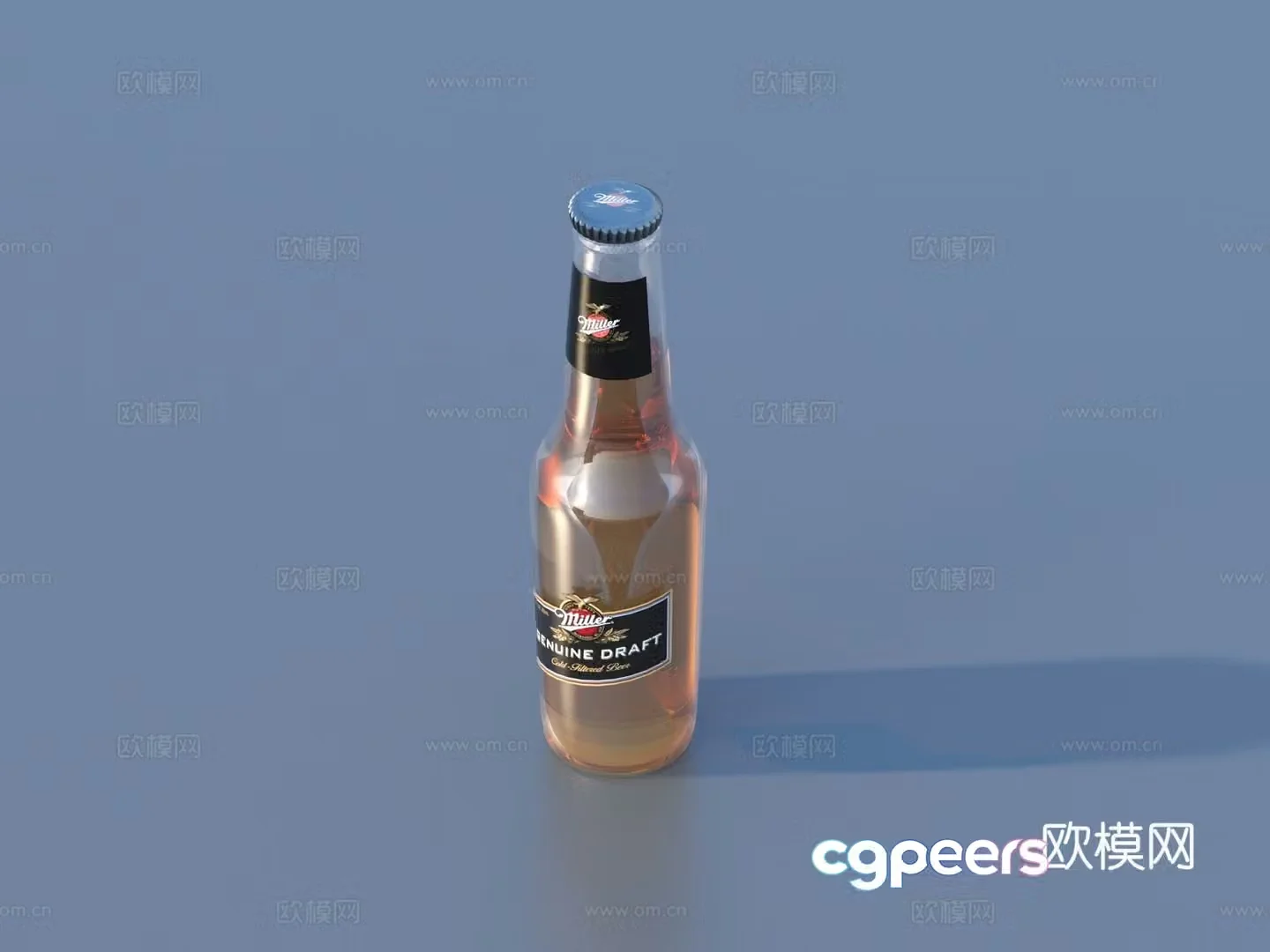 Wine bottle beer white wine famous wine wine 3d model