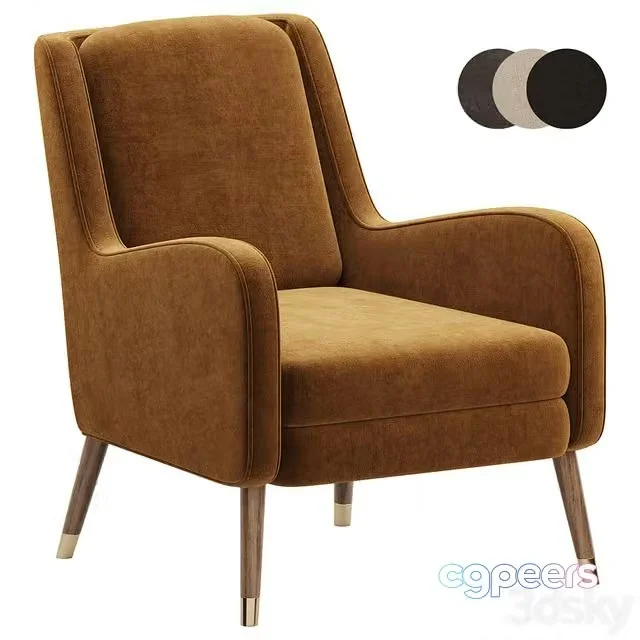 3ds Max Free – Armchair (Y) La Redoute