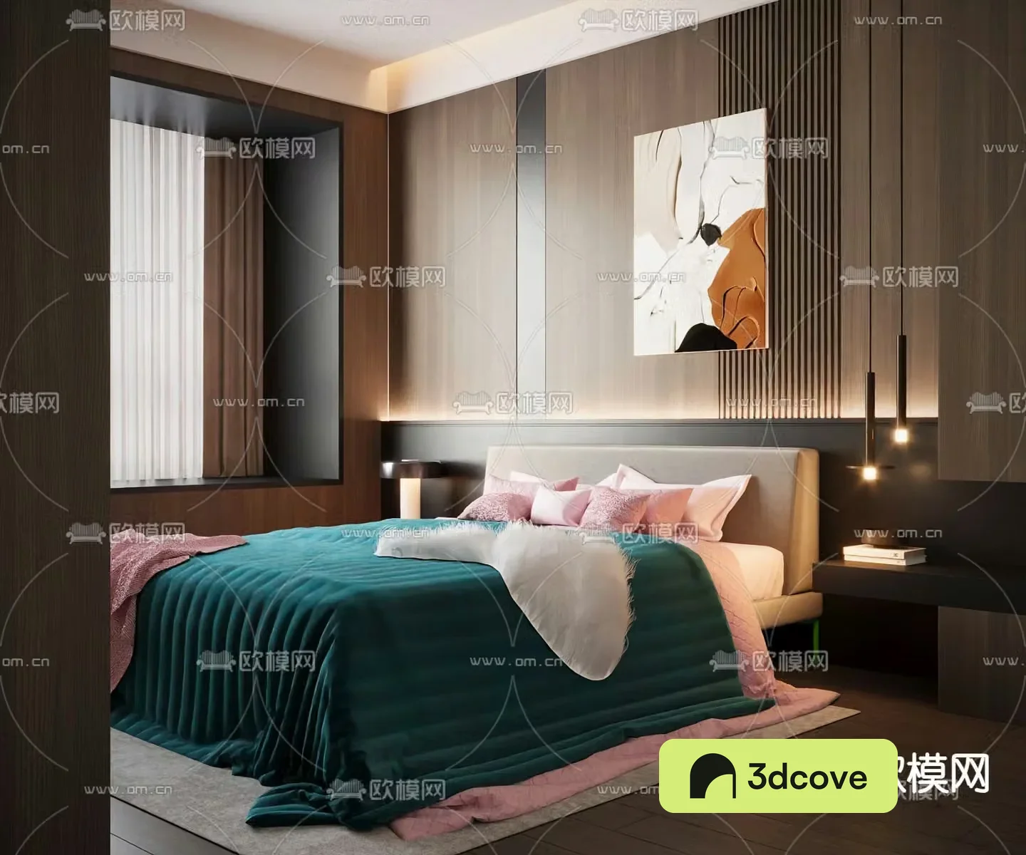 Italian double bed