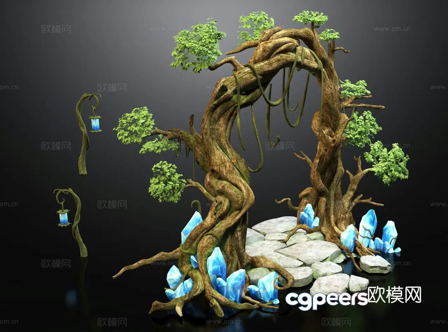 Plant Arch 3D Model