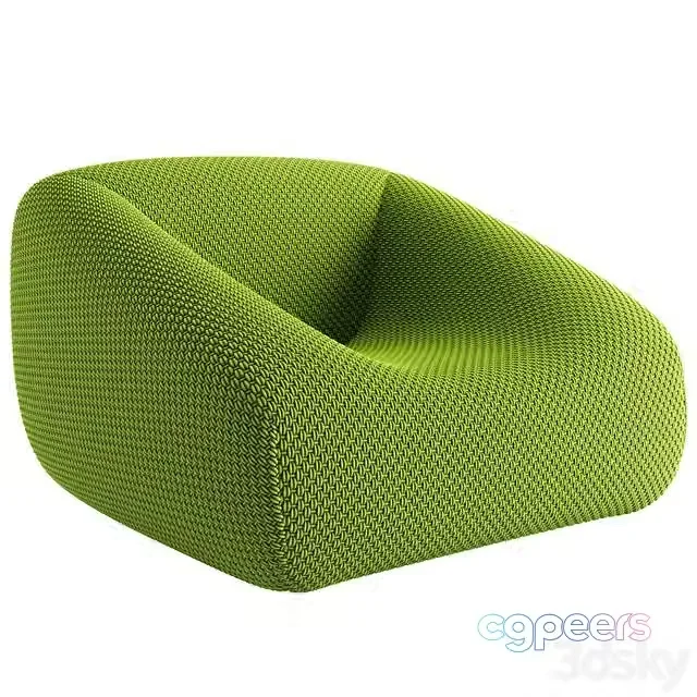 3ds Max Free – Armchair Paola Lenti Smile