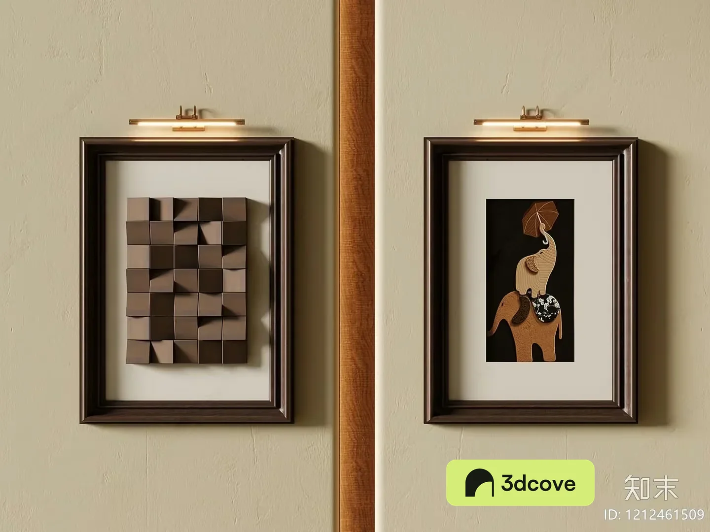 A Framed Art Piece
