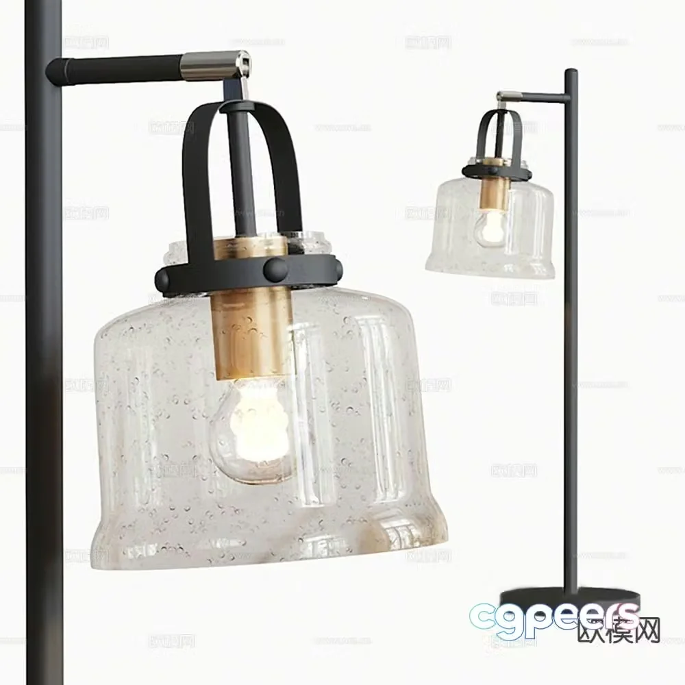 Floor lamp art lamp 3d model