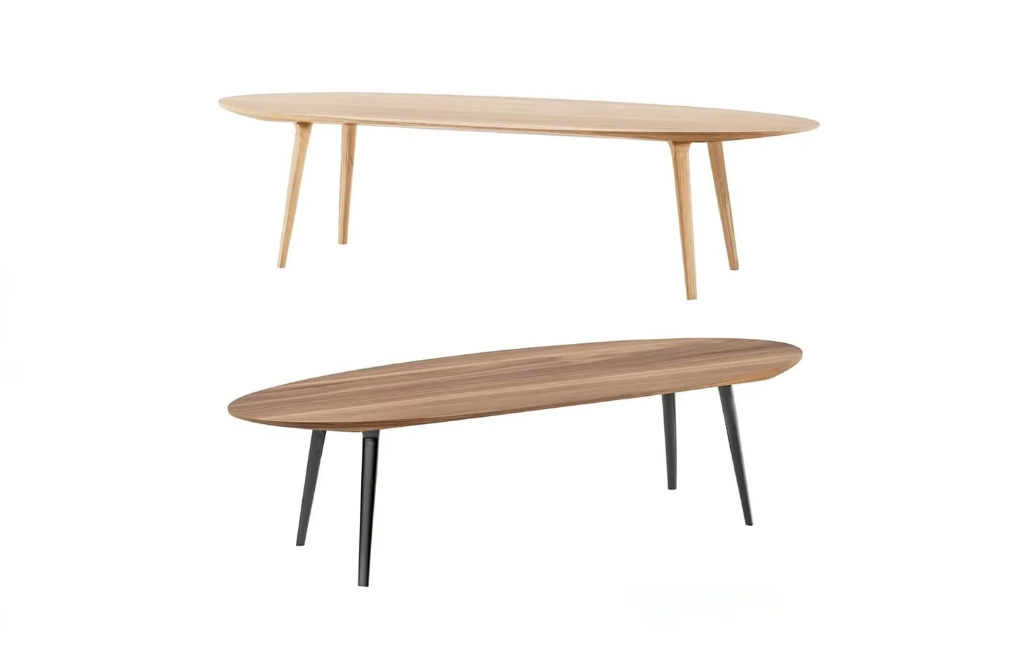 Two Wooden Tables 3D Model – 22031 – VRAY Render