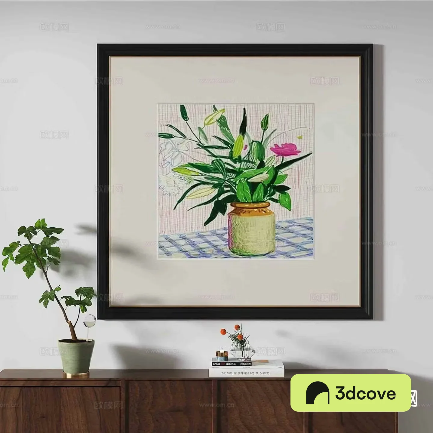 Retro hanging painting art painting decorative painting