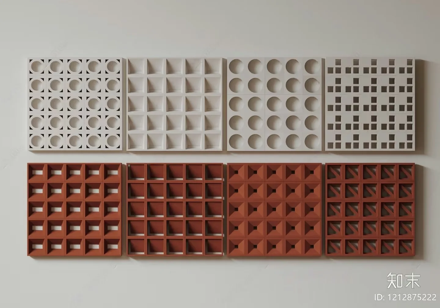 Wall Decorations 3D Model – 22823 – VRAY Render