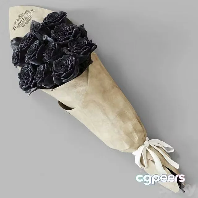 3ds Max Free – Black_rose