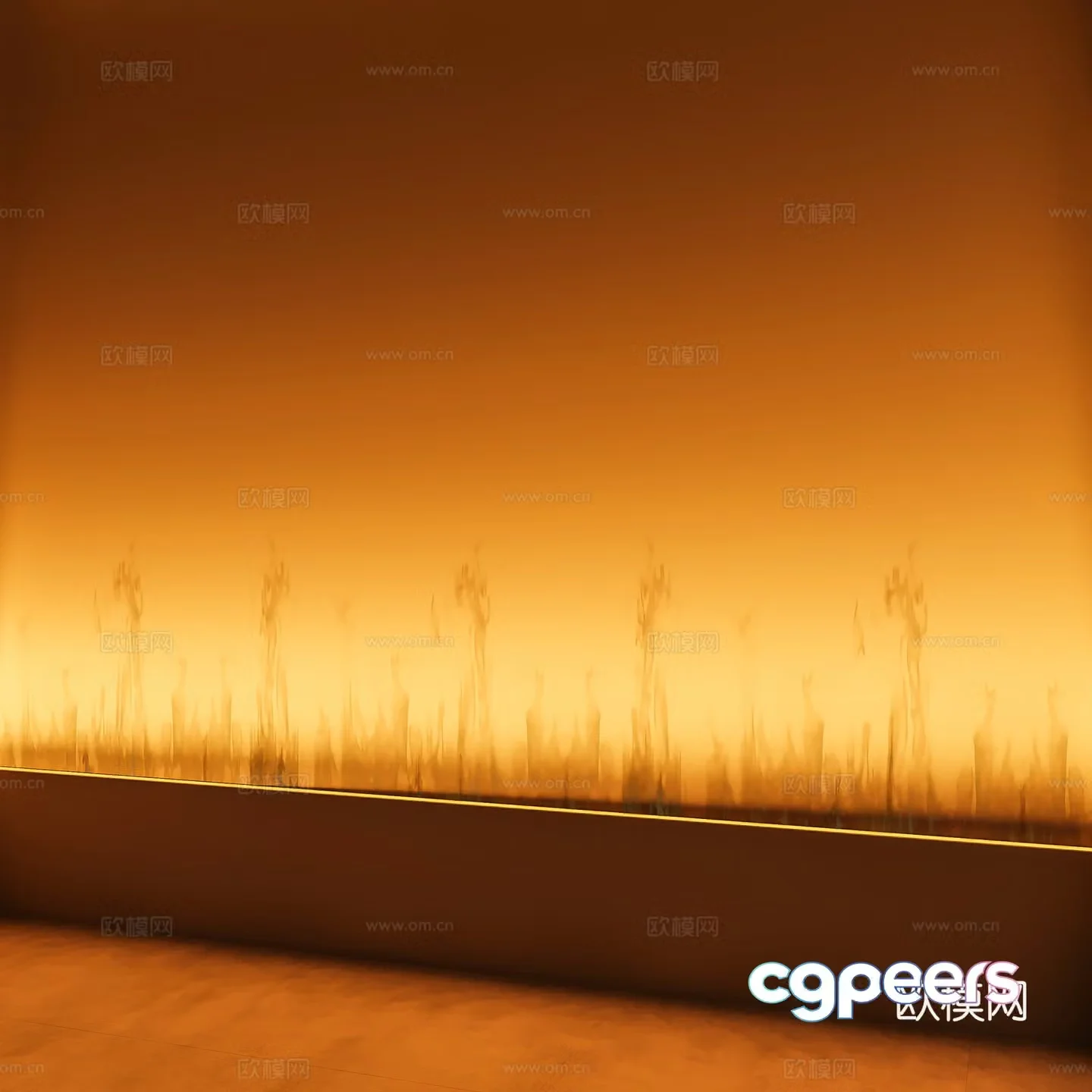 Modern wall washing lamp Water corrugated lamp Decorative lamp Water corrugated lamp 3d model