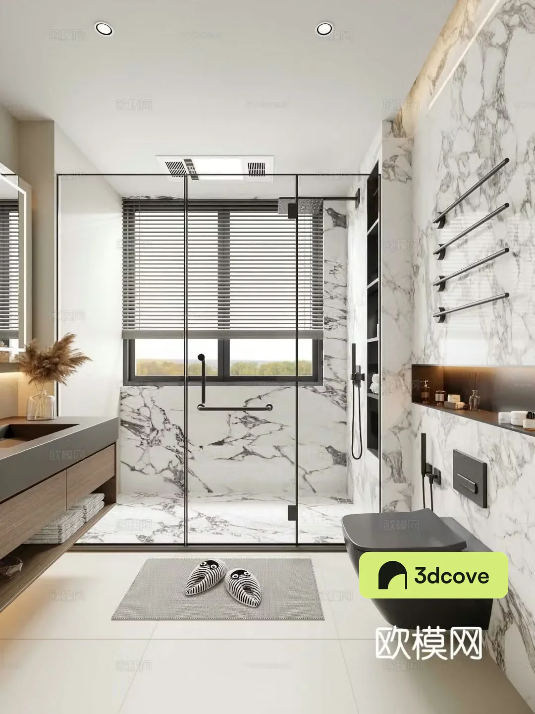 Modern bathroom