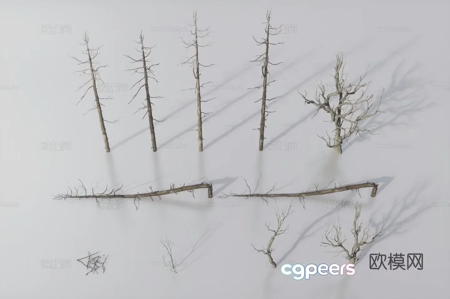 Dead Tree 3D Model