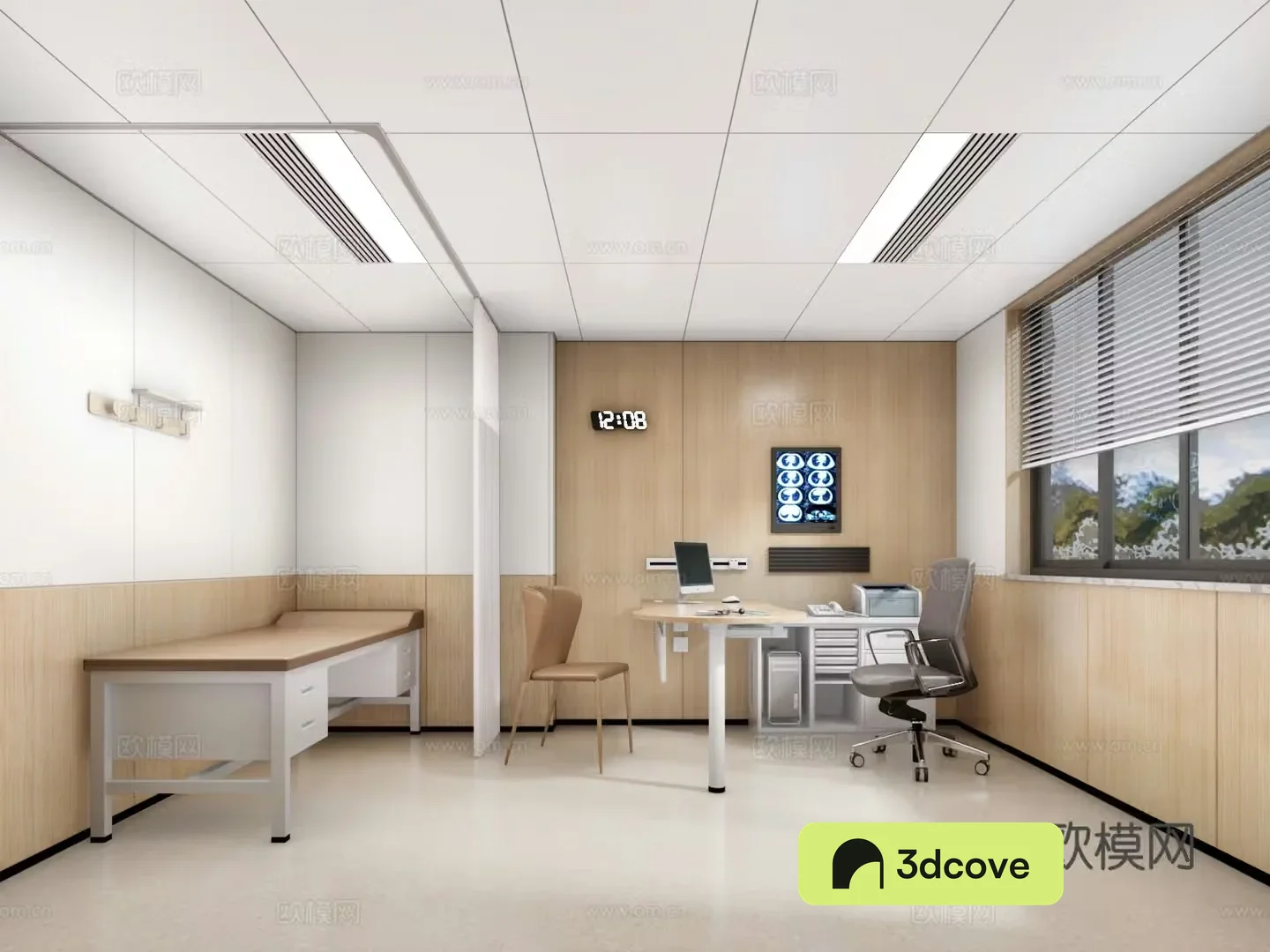 Modern hospital clinic