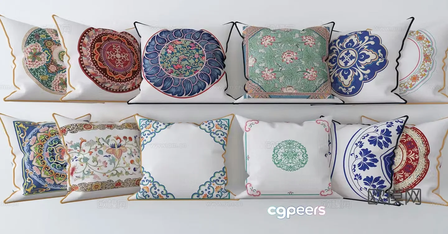 3D model of pillow