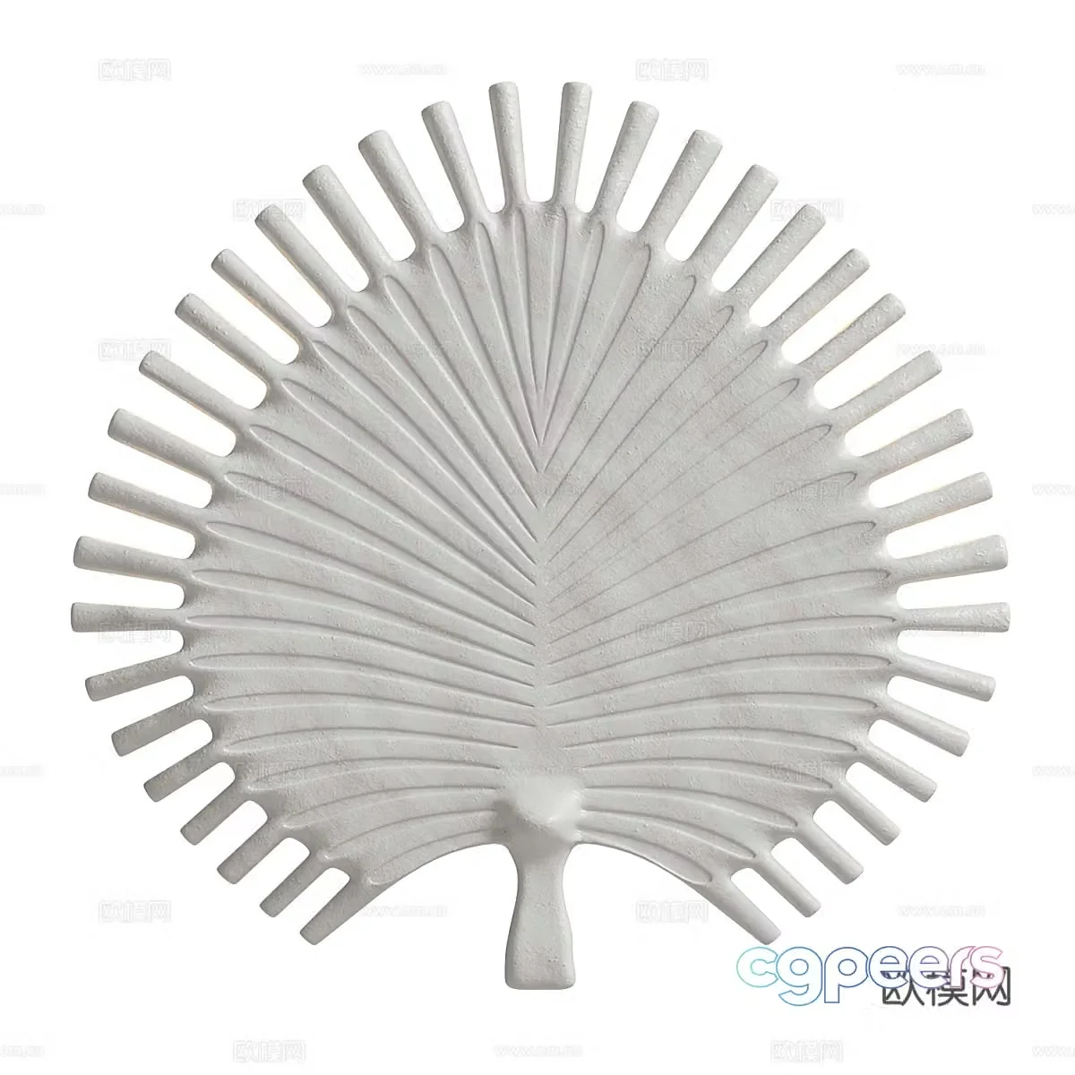 Modern Wasabi ceramic decorative wall light 3D model