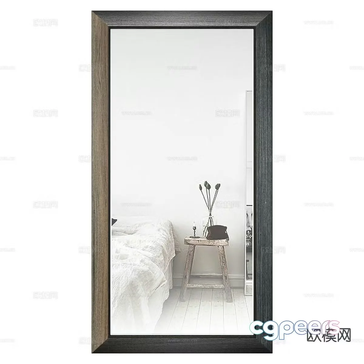 Mirror full length mirror 3d model
