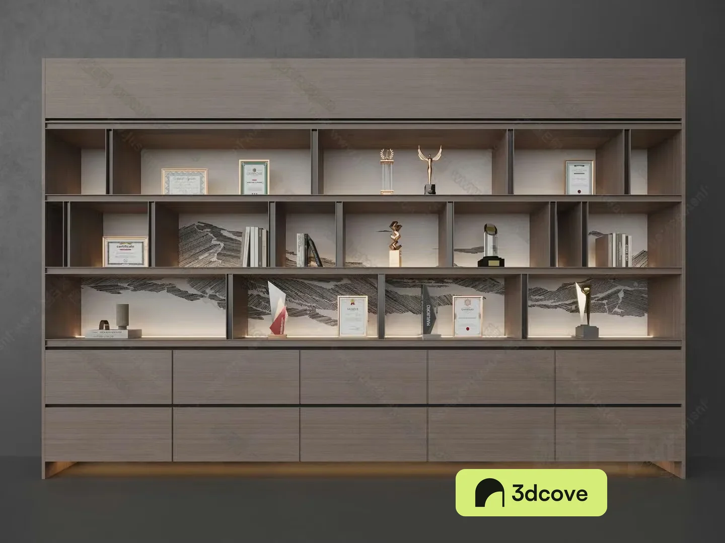 Modern Shelving Unit