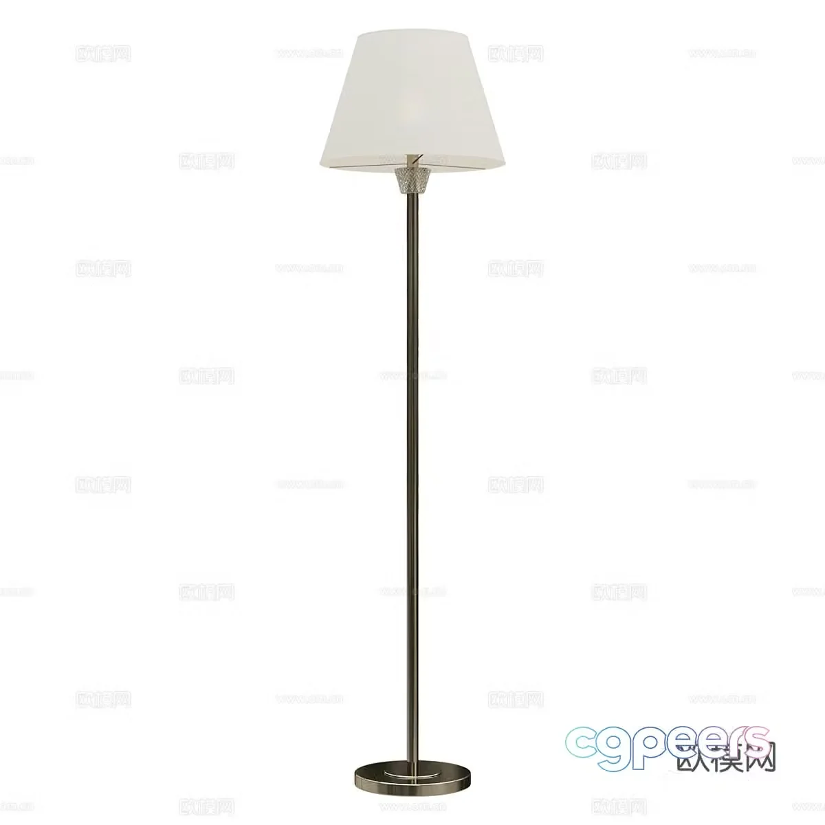 Modern floor lamp 3d model