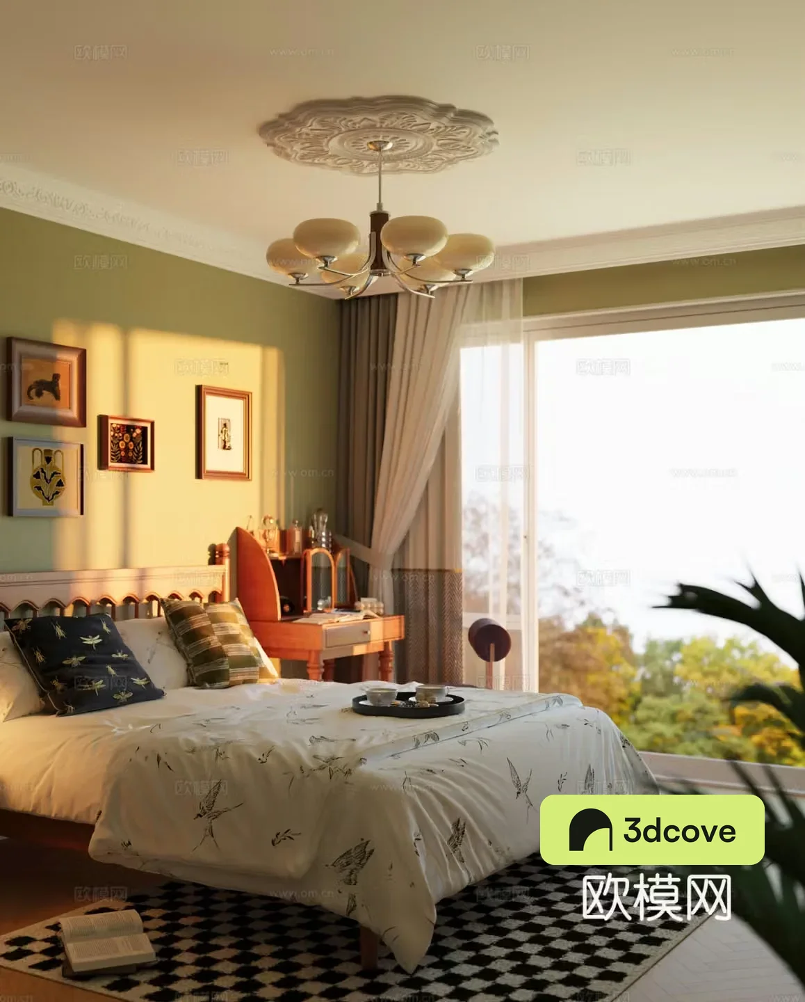 Modern bedroom