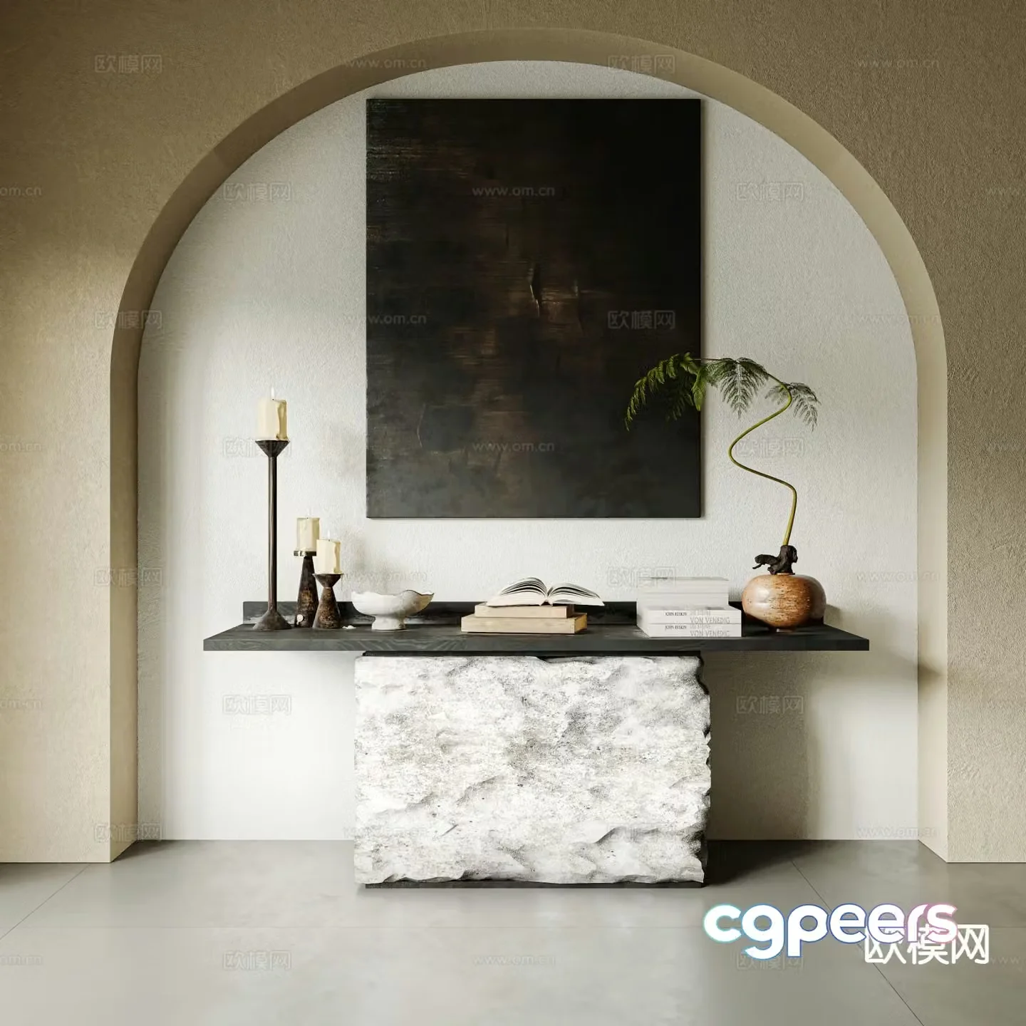 Medieval style Duanjingdai 3D model