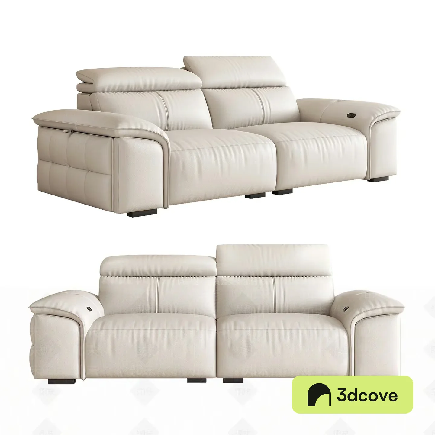 Modern Leather Sofa