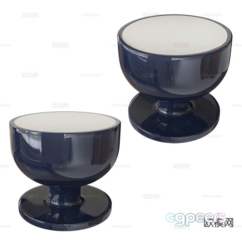 Moooi side table corner table 3d model