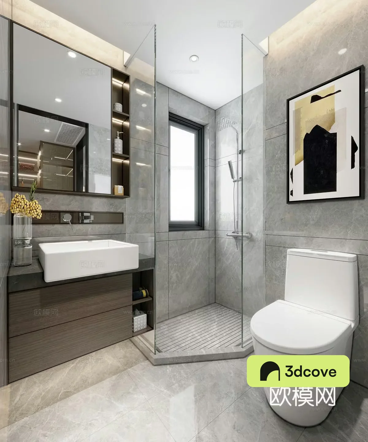 Modern bathroom