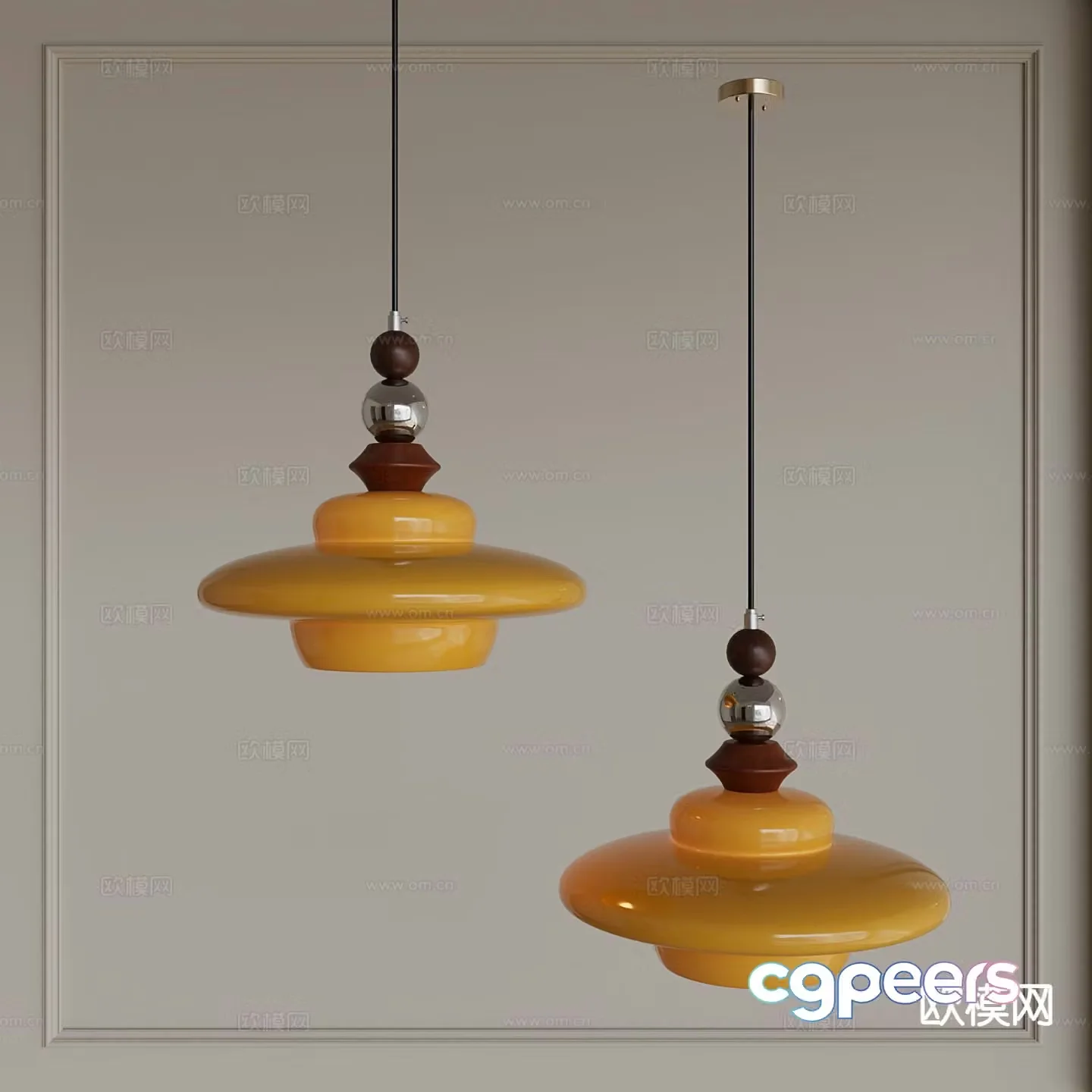 Medieval style chandelier restaurant chandelier 3d model