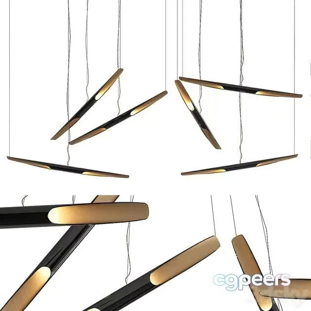 3ds Max Free – Delighfull Unique Pendant Lamp