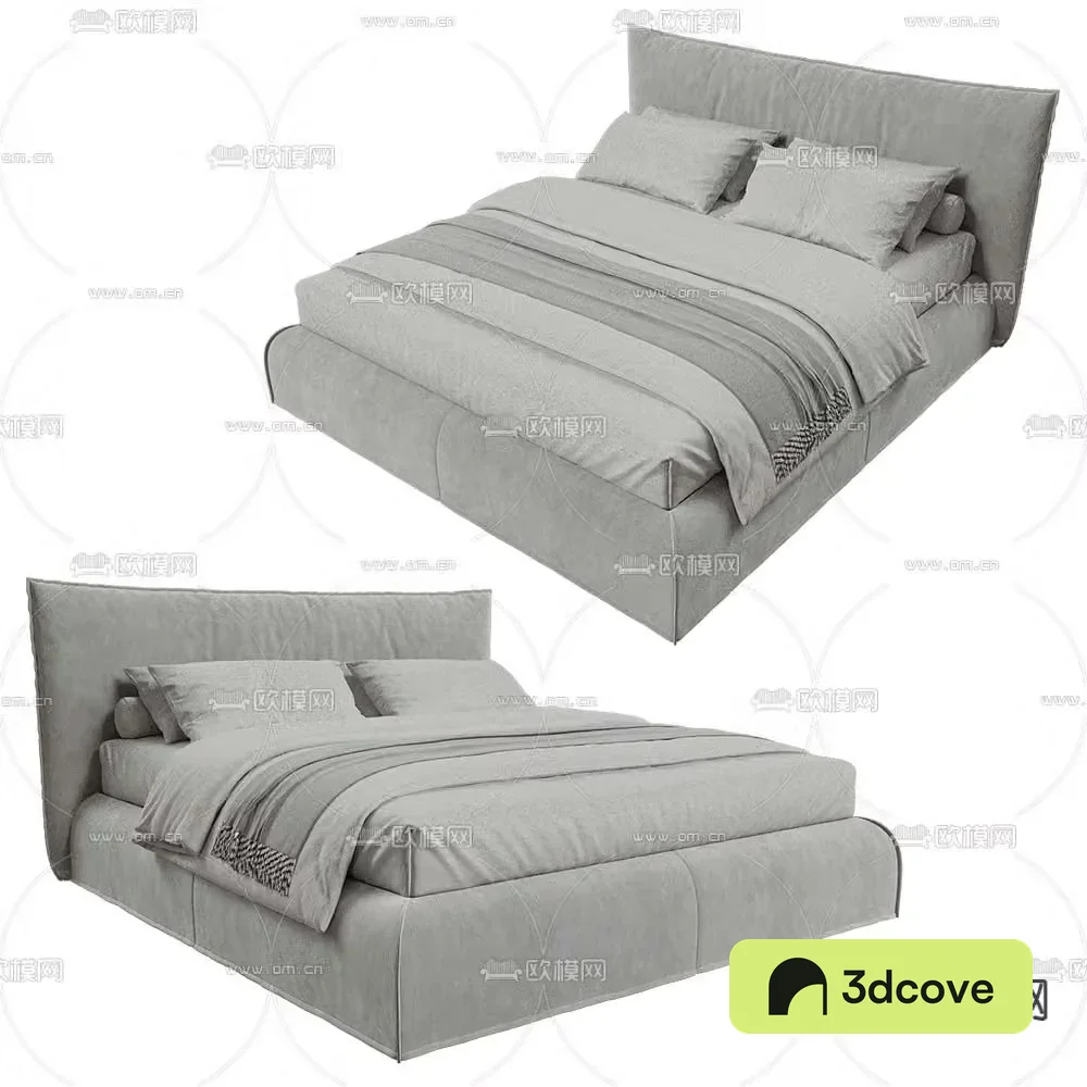 Beds one double bed