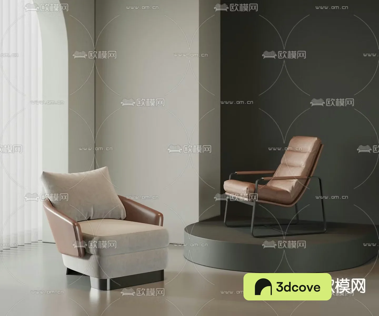 Single sofa armrest sofa