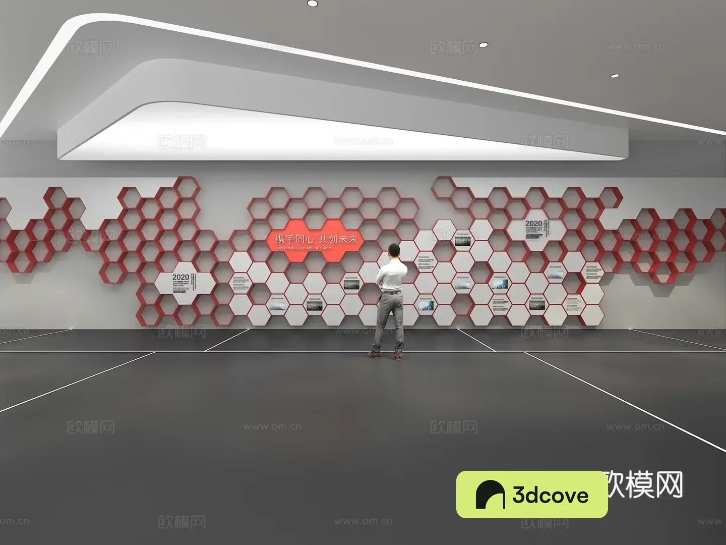 Cultural wall Corporate culture wall Display wall Theme wall Exhibition hall Campus culture Corridor