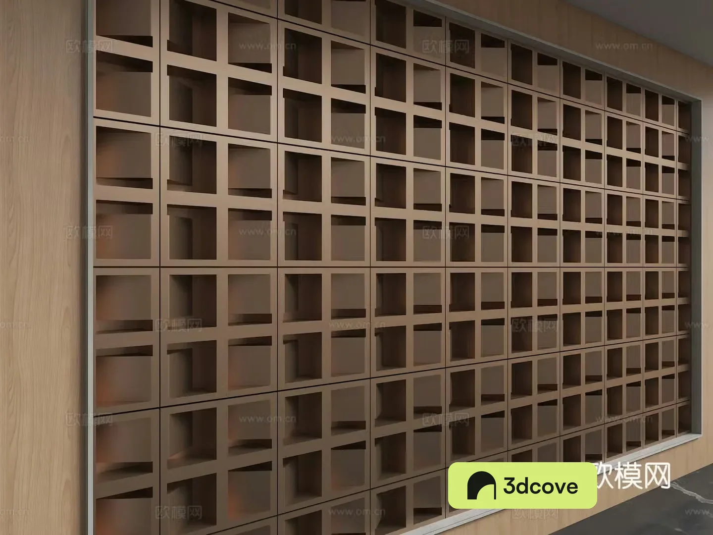Modern background wall