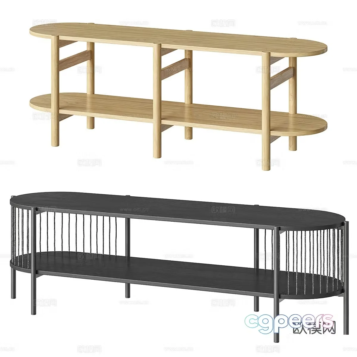 TV cabinet 3d model