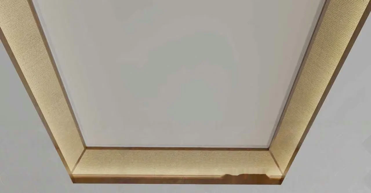 A Gold Frame 3D Model – 1985 – VRAY Render